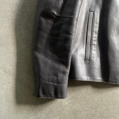 2000aw Neil barrett lamb leather jacket
M