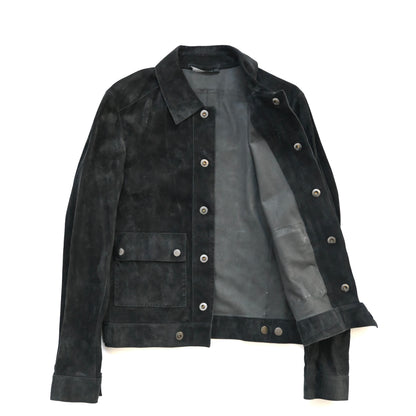 2001aw gucci cow suede leather jacket 44 by Tom ford