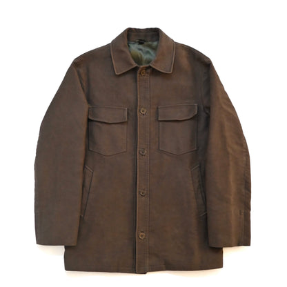 2000s helmut lang cotton coach jacket 48