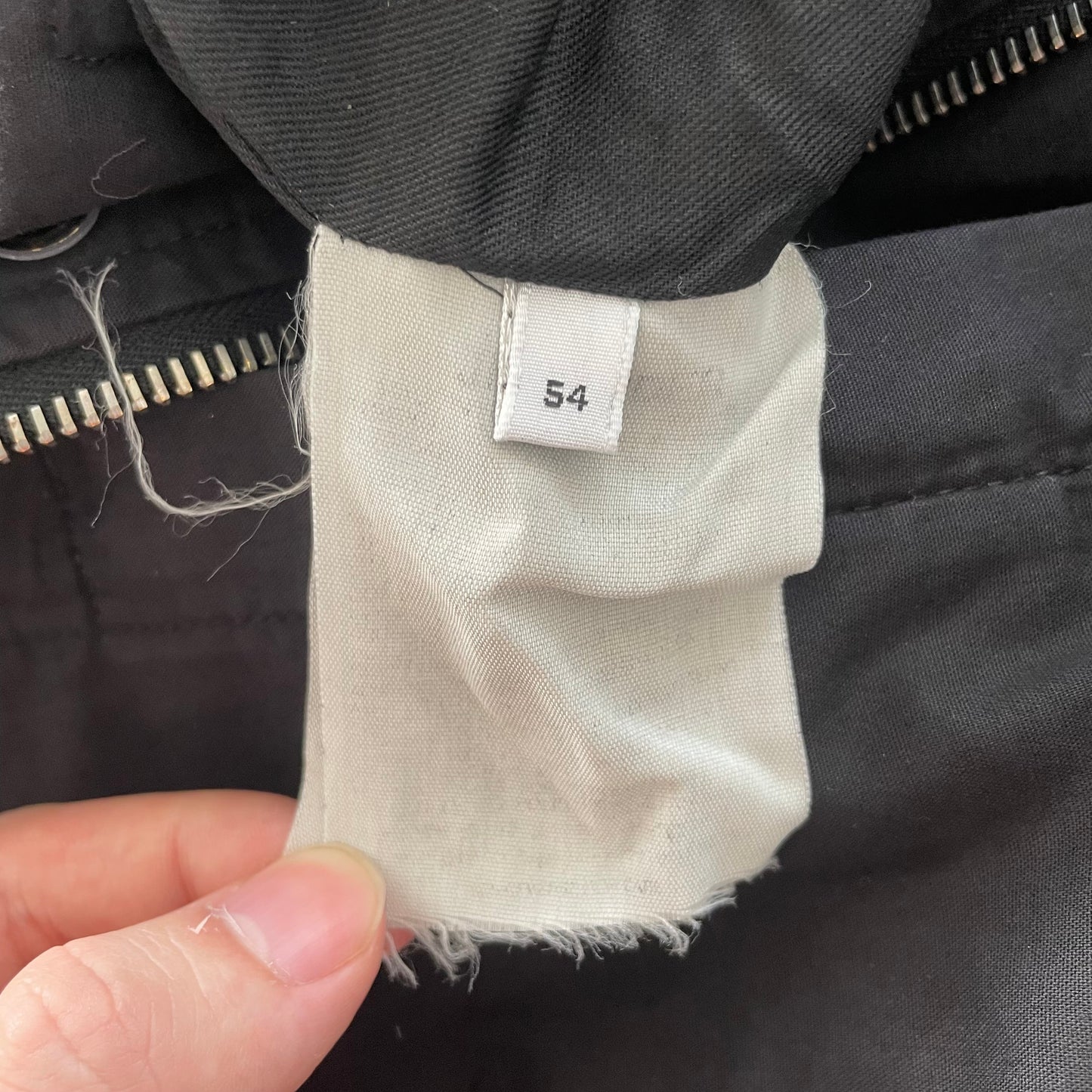 2000s jil sander cotton belt  blouson 54