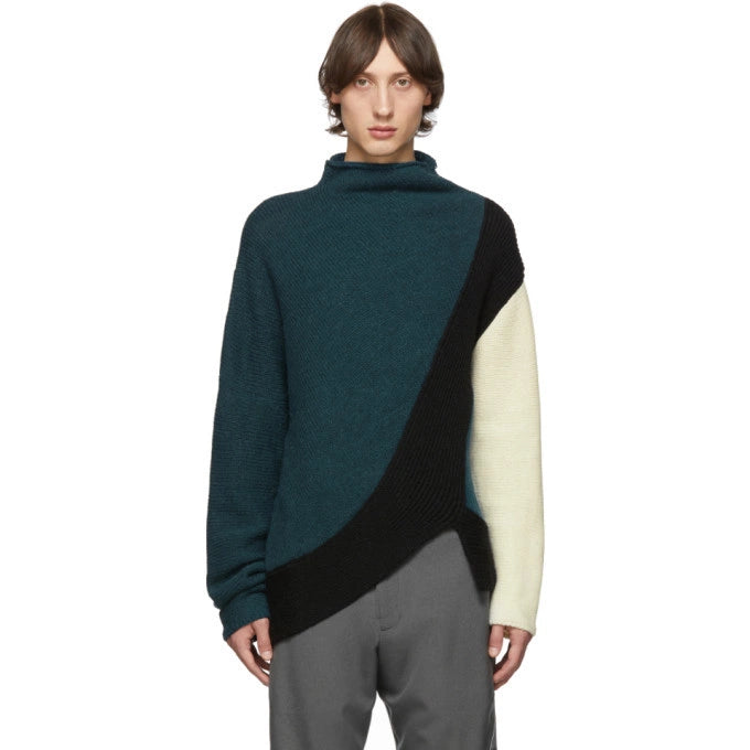 2019aw kiko kostadinov Ggeen merino and alpaca rex sweater S