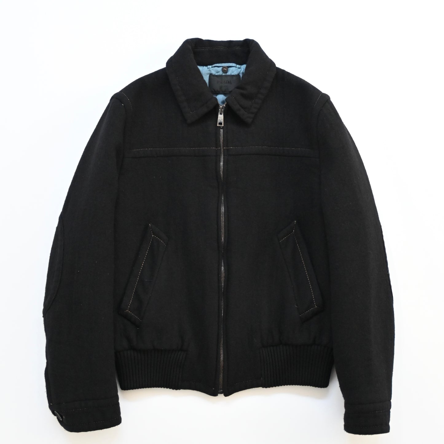 2017aw prada boa docking wool blouson 48