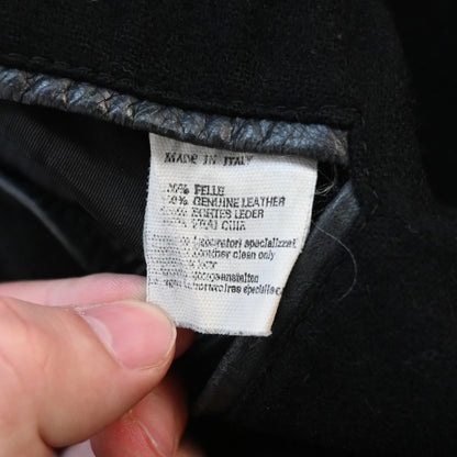 1990s giorgio armani gemuine leather ma-1 jacket 52