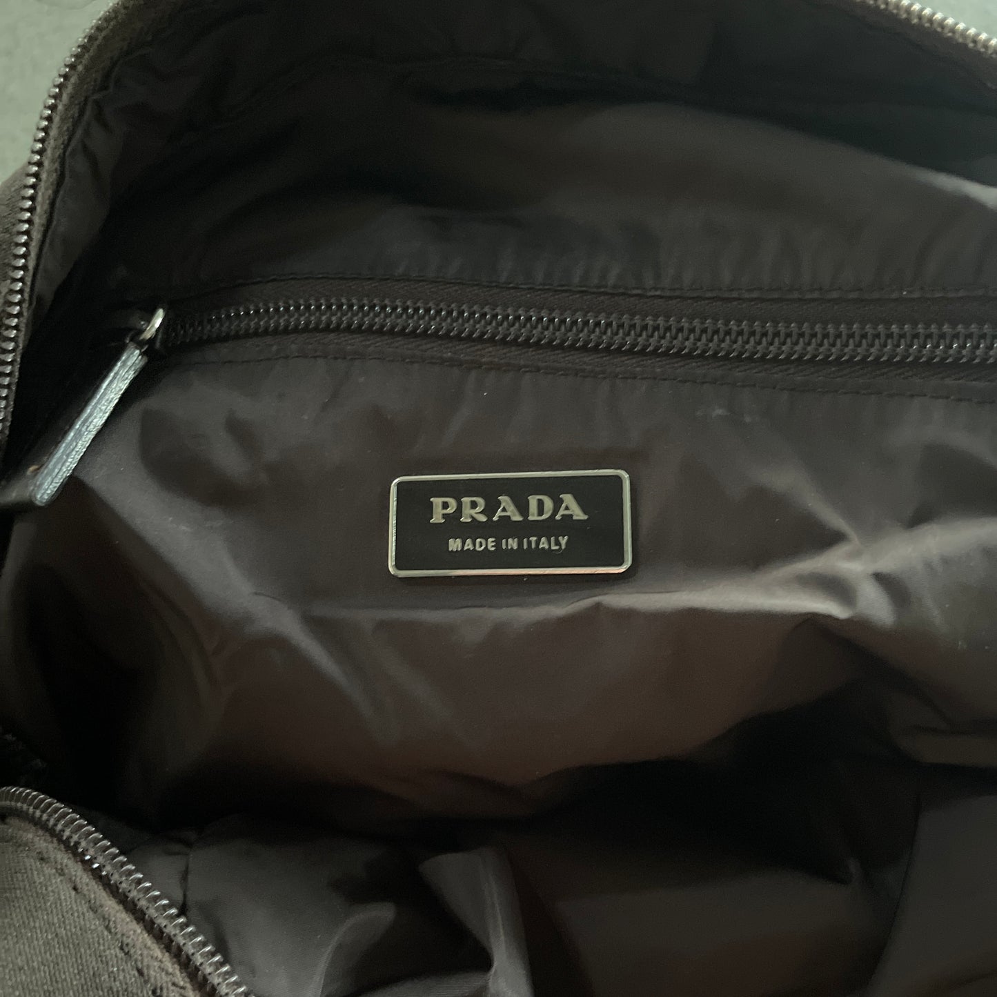 1999aw prada red fur backpack unisex