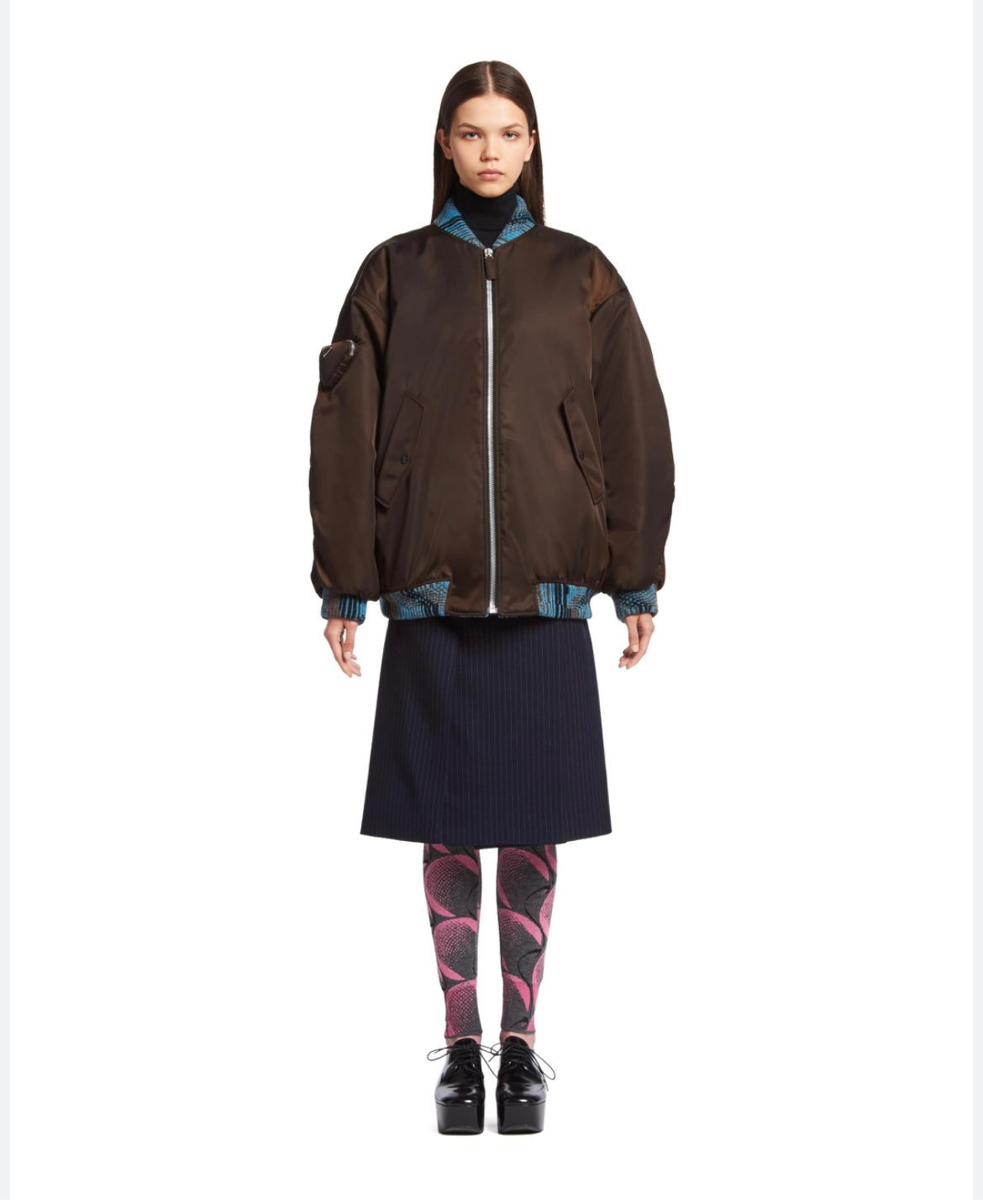 2021aw prada re nylon bomber jacket XS by raf simons