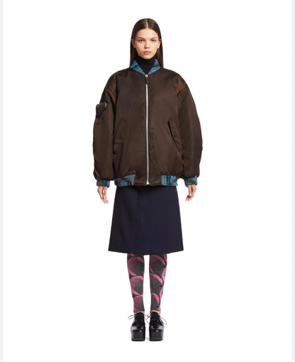 2021aw prada re nylon bomber jacket XS by raf simons