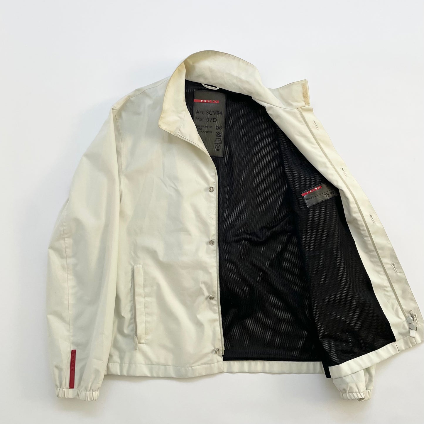 2000s prada sports sgv84a Gore-Tex blouson 48