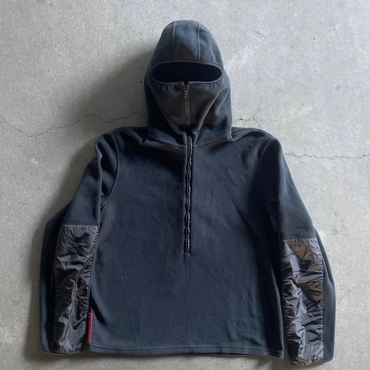 1999aw prada ninja fleece hoodie M