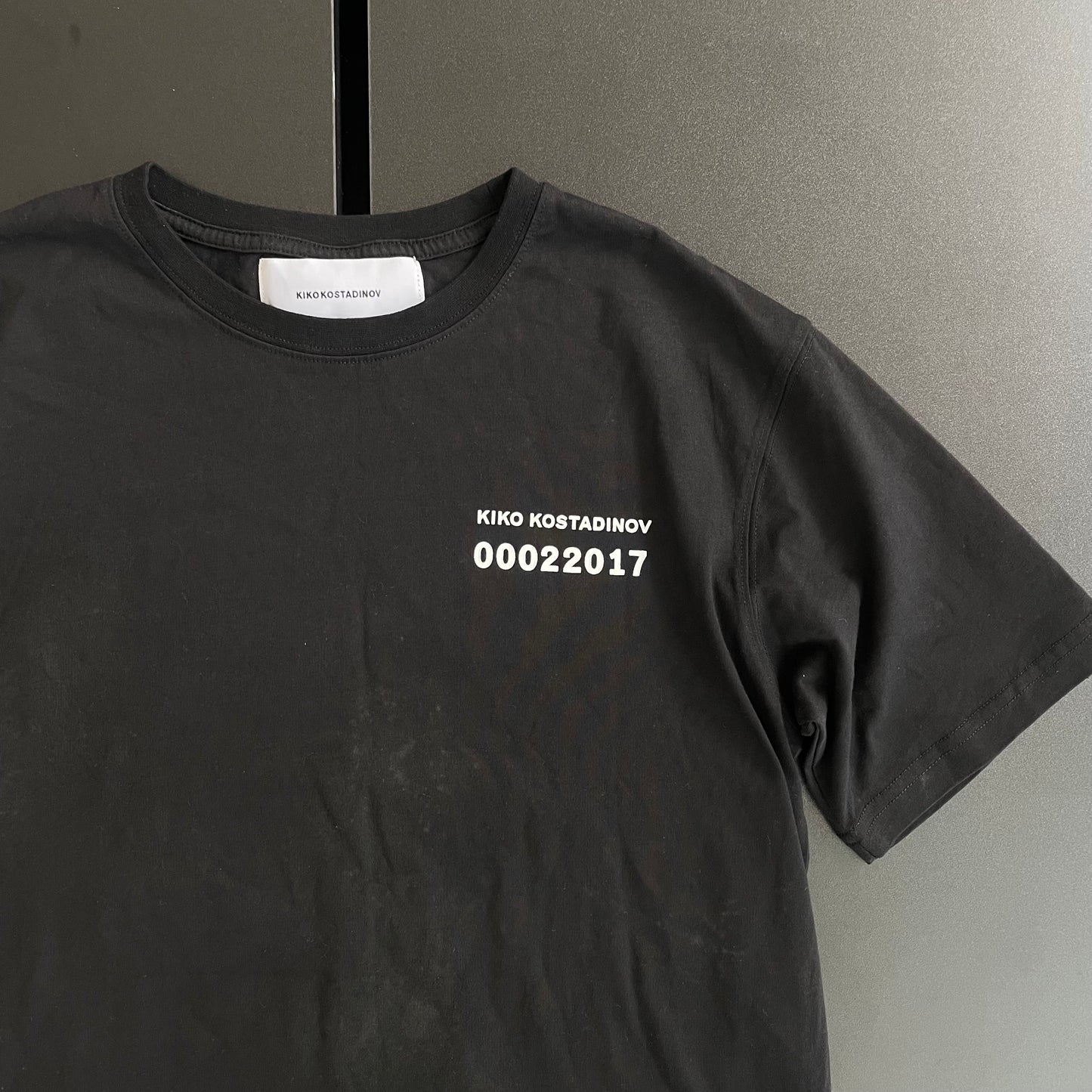 2017ss kiko kostadinov cotton t shirt L