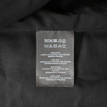 2024aw dries van noten navy wool coat L