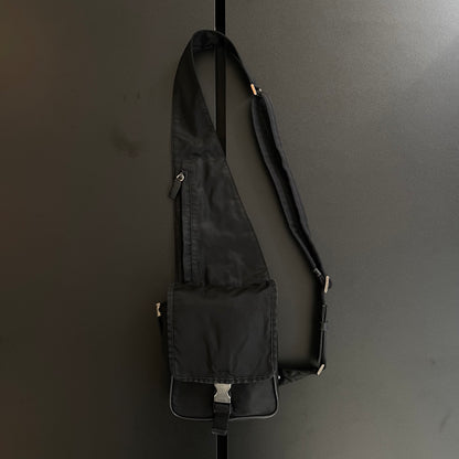 1999ss prada nylon body bag