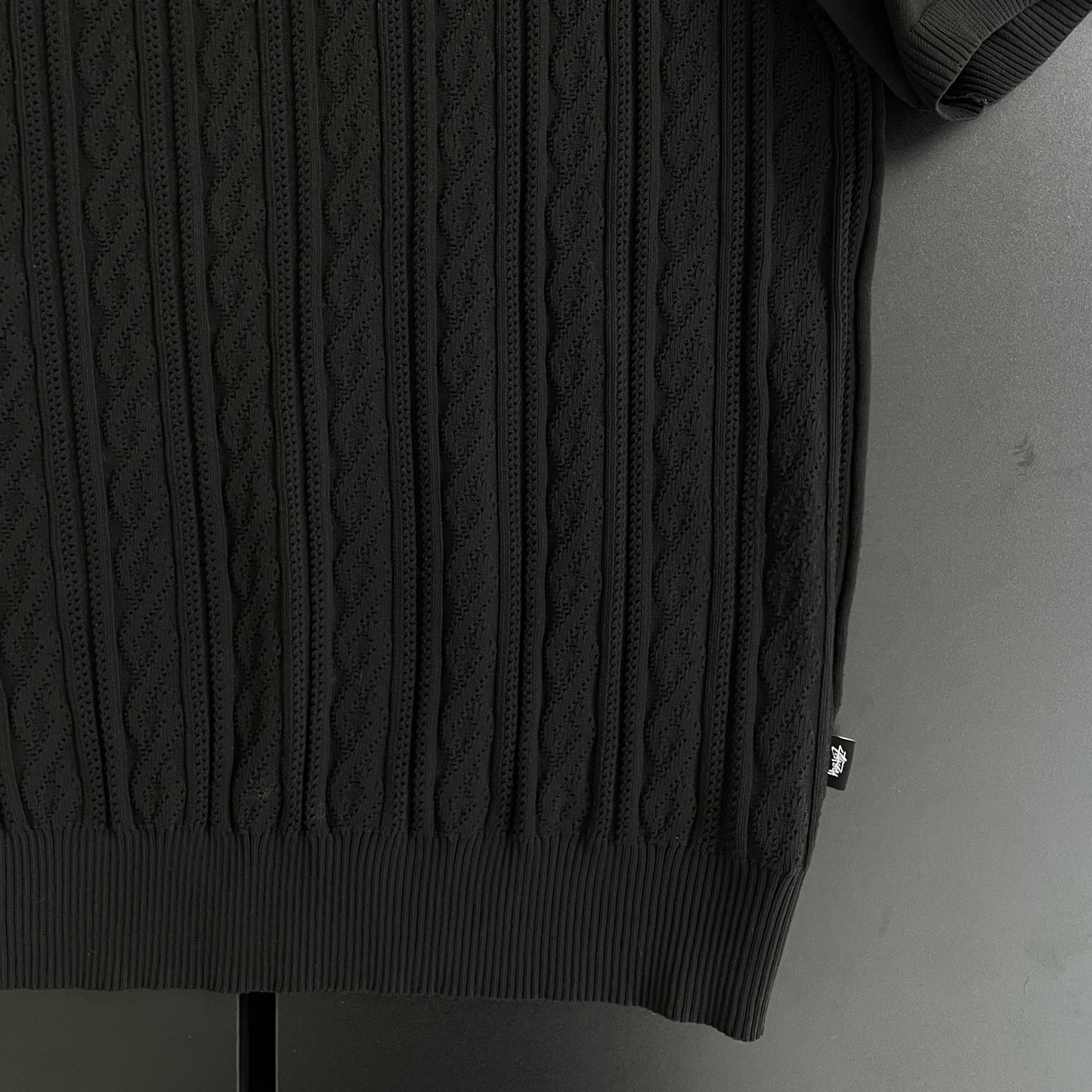 2020ss stussy polyester polo shirt L