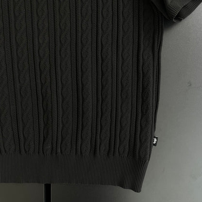 2020ss stussy polyester polo shirt L