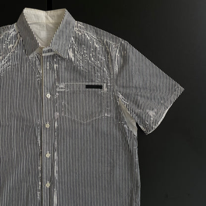 2018ss prada paint cotton shirt M