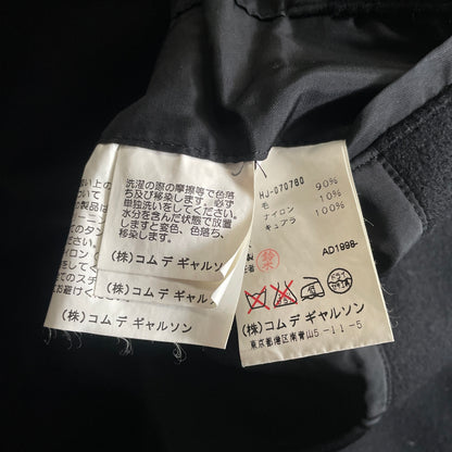1998aw comme des garcons homme heavy wool half coat M