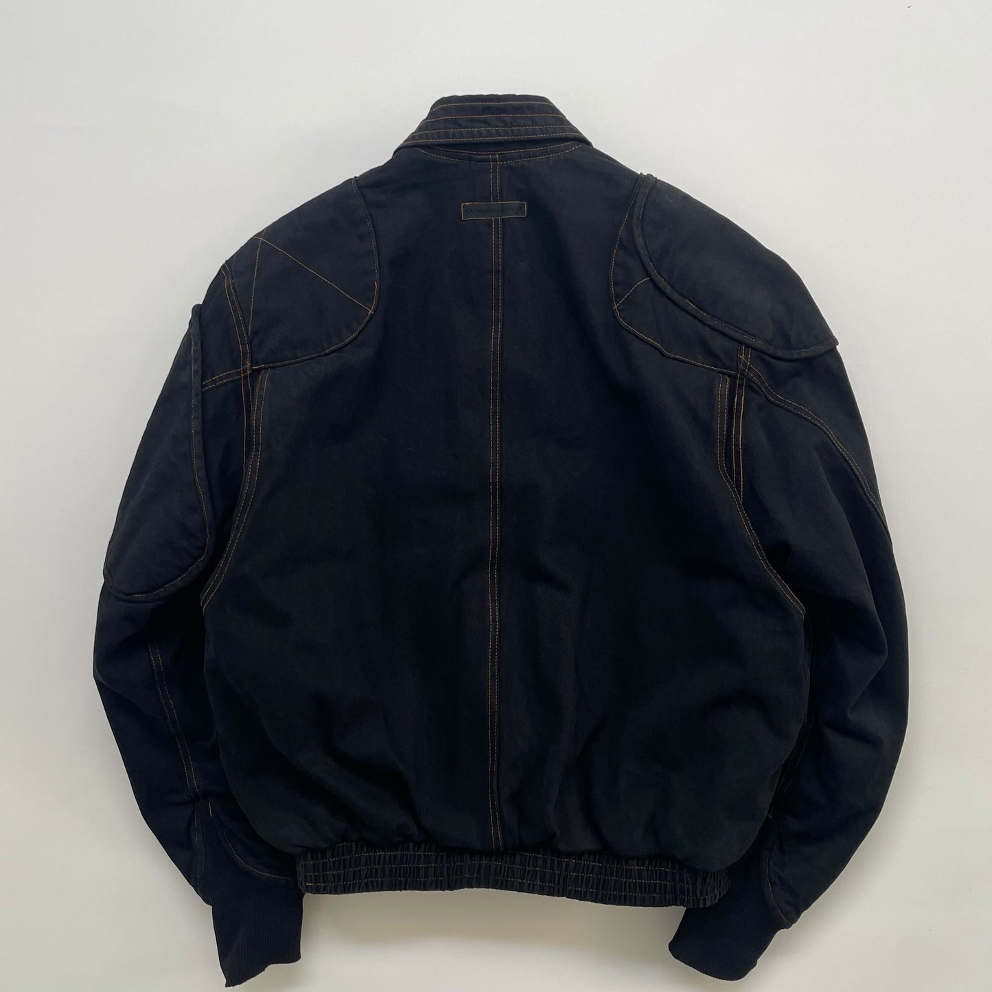 1986aw katharine hamnett denim bomber jacket M