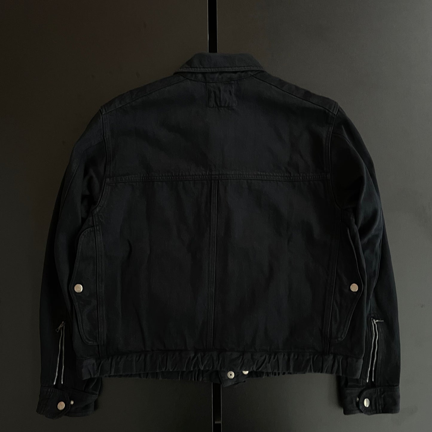 1982aw giorgio armani denim bomber jacket 48