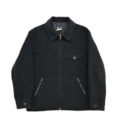1990s agnes b wool blouson jacket 2