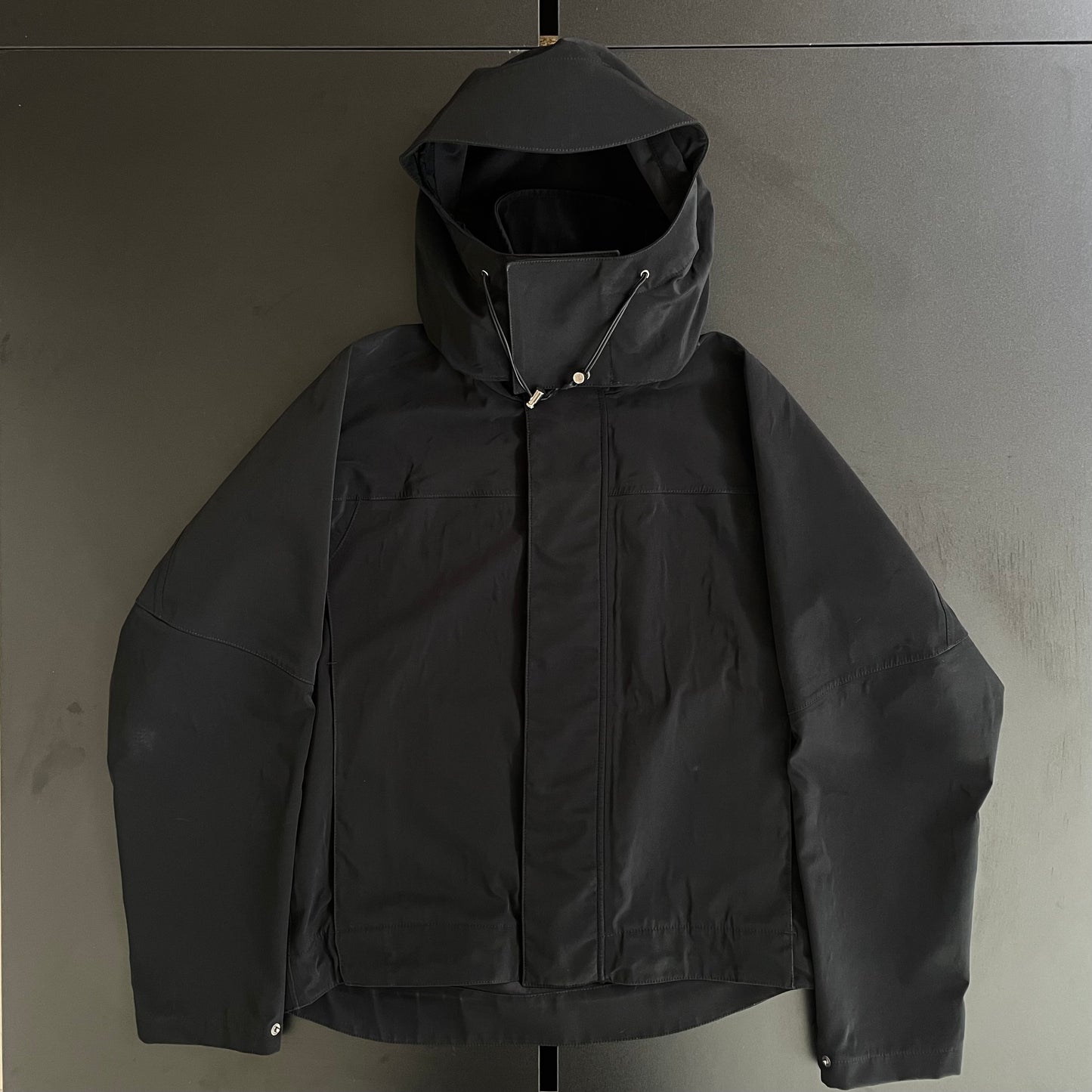 1990s gucci black nylon jacket 44 by Tom ford