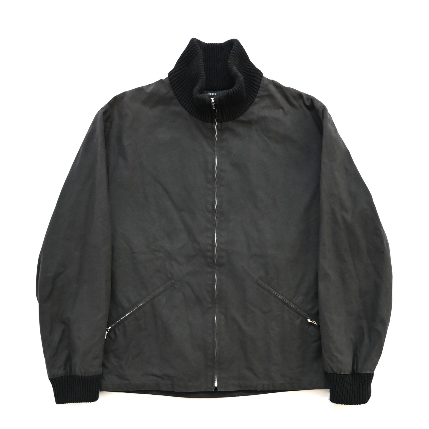 1990s agnes b kint docking High neck cotton blouson 48