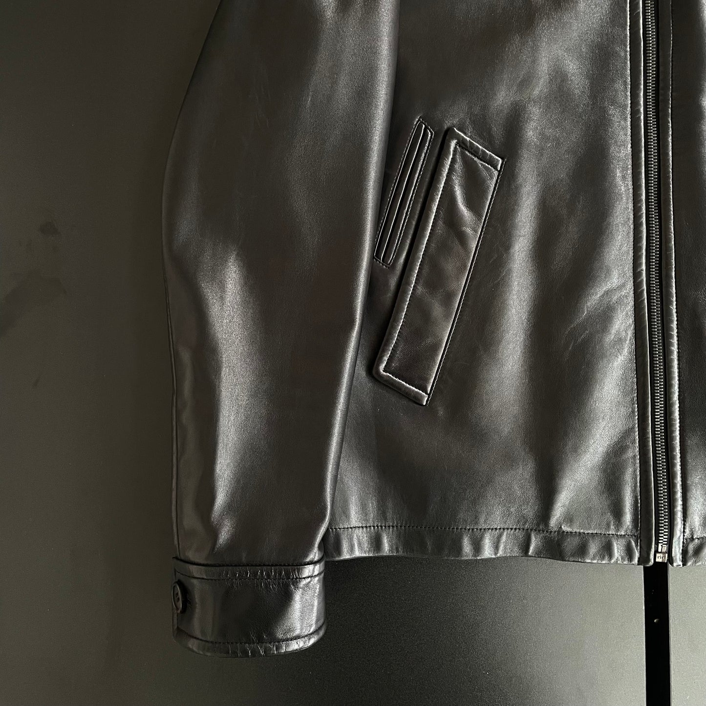 2015aw prada lamb leather  jacket 44