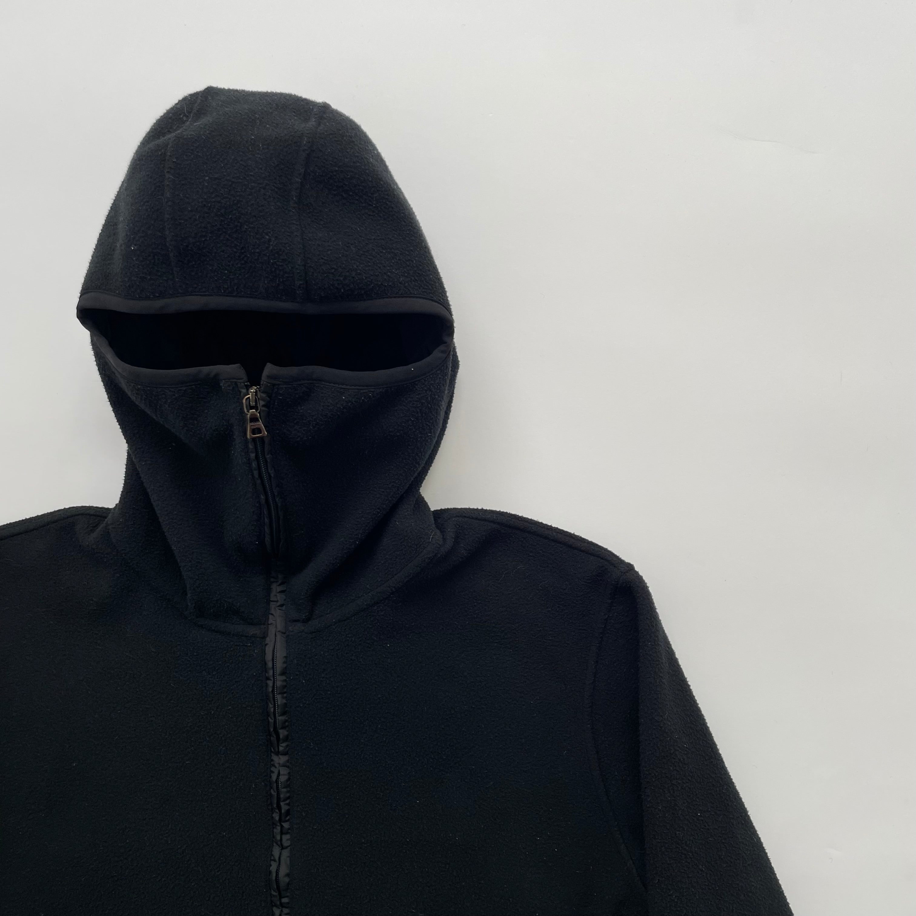 1999aw prada ninja fleece hoodie S – vexed_store