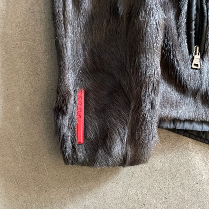 1999aw prada sport fur blouson S
