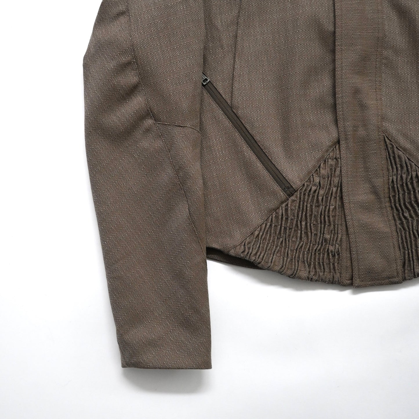 2025ss kiko kostadinov zafar cropped jacket 48