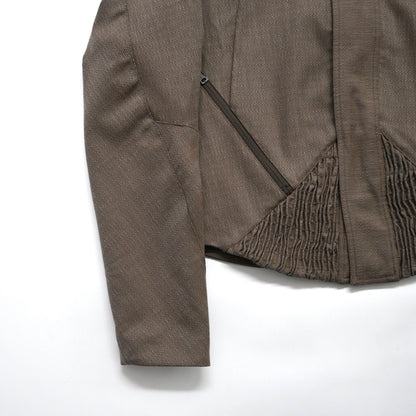 2025ss kiko kostadinov zafar cropped jacket 48