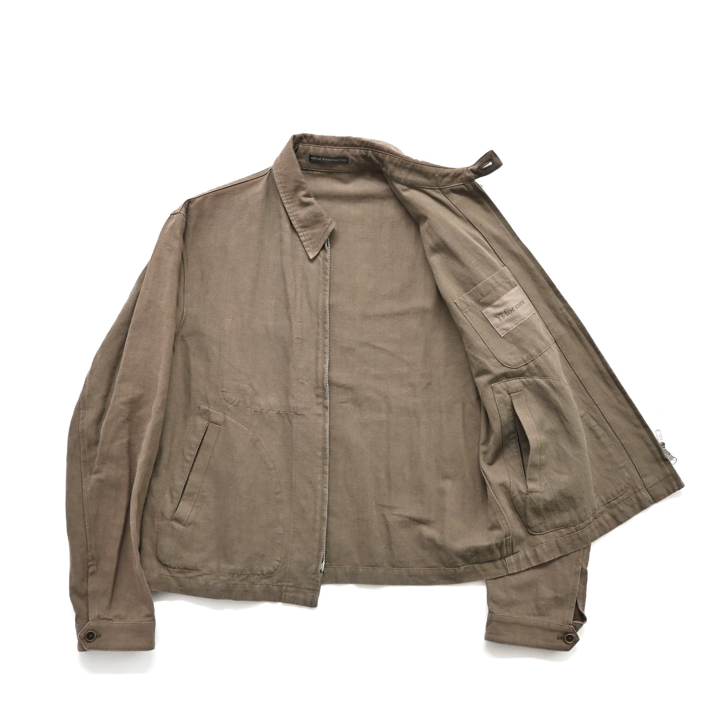 1998ss Y‘s yohji yamamoto reversible linen blouson 3