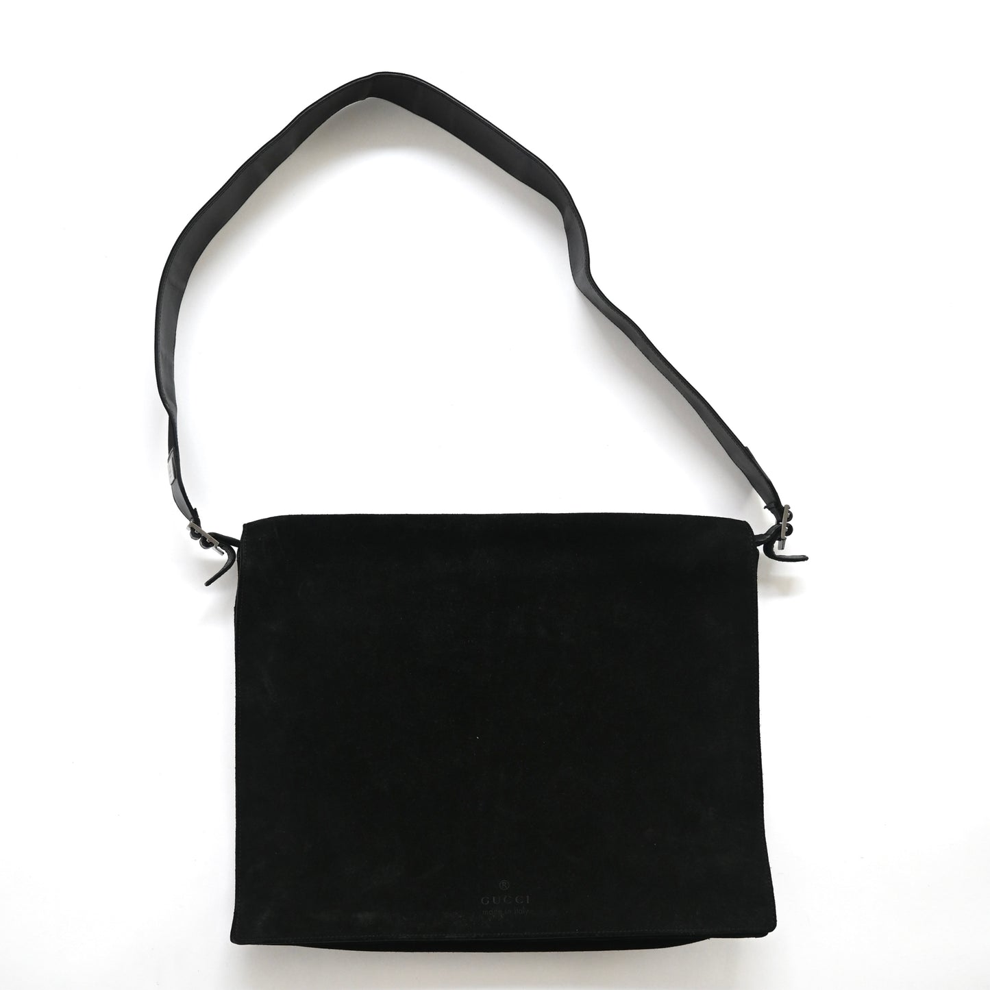 1990s gucci suede leather shoulder bag by Tom frod