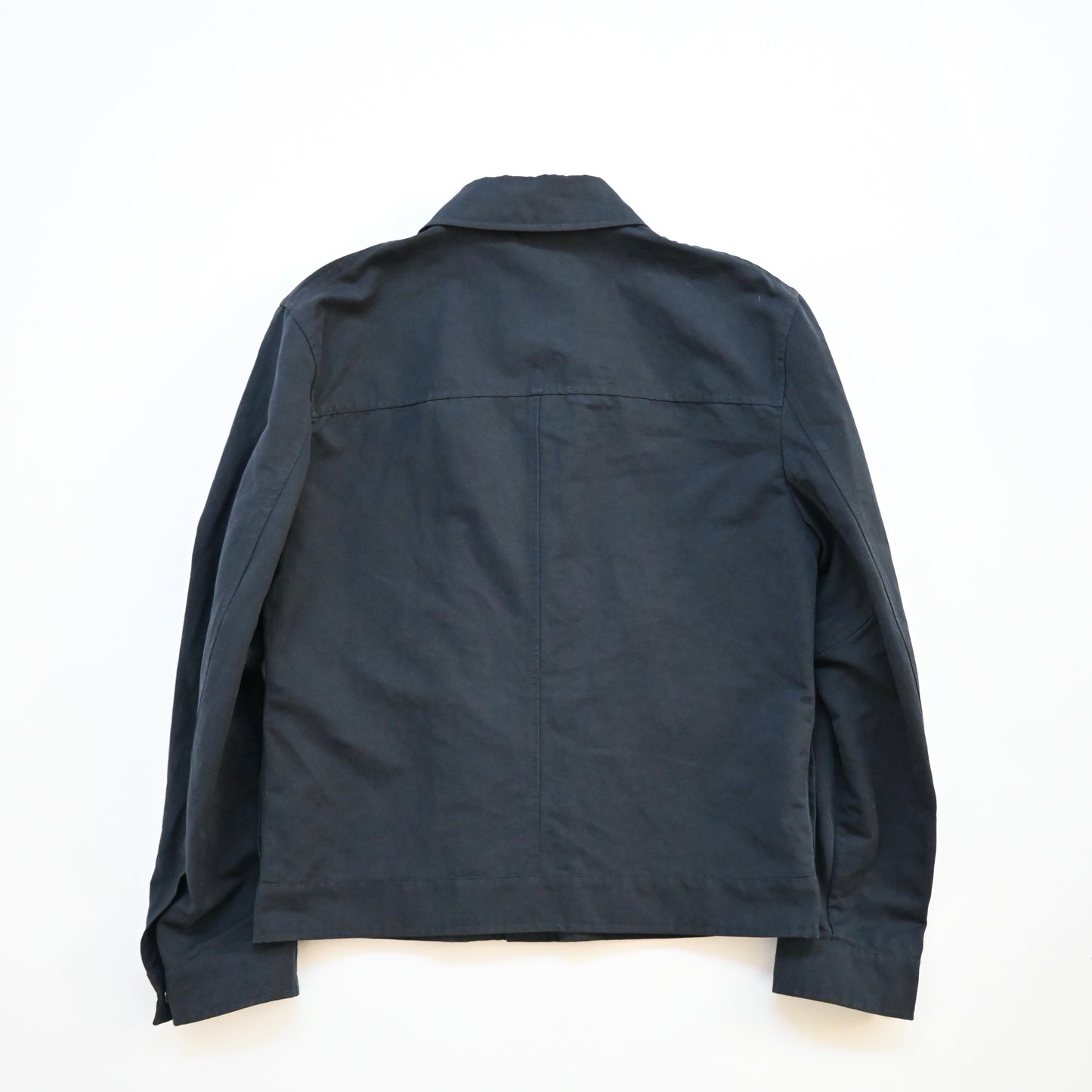 2000s salvatore ferragamo silver bangle cotton blouson 50