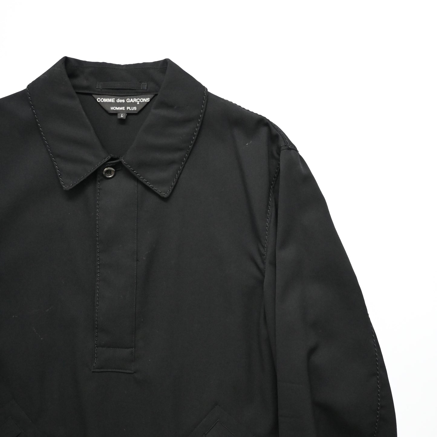 1999aw comme des garcons homme plus half zip stitch blouson L by HERMES