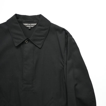 1999aw comme des garcons homme plus half zip stitch blouson L by HERMES