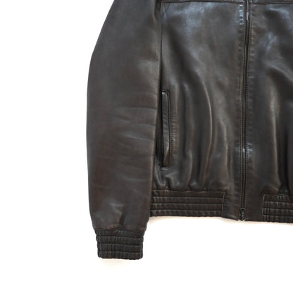 2000aw neil barrett gemuine leather jacket M