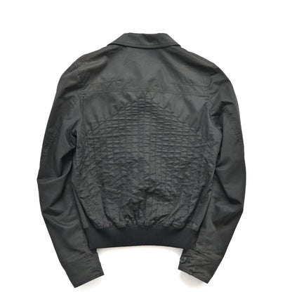 2008aw dior homme back quilting pattern cotton blouson 46 by kris van assche