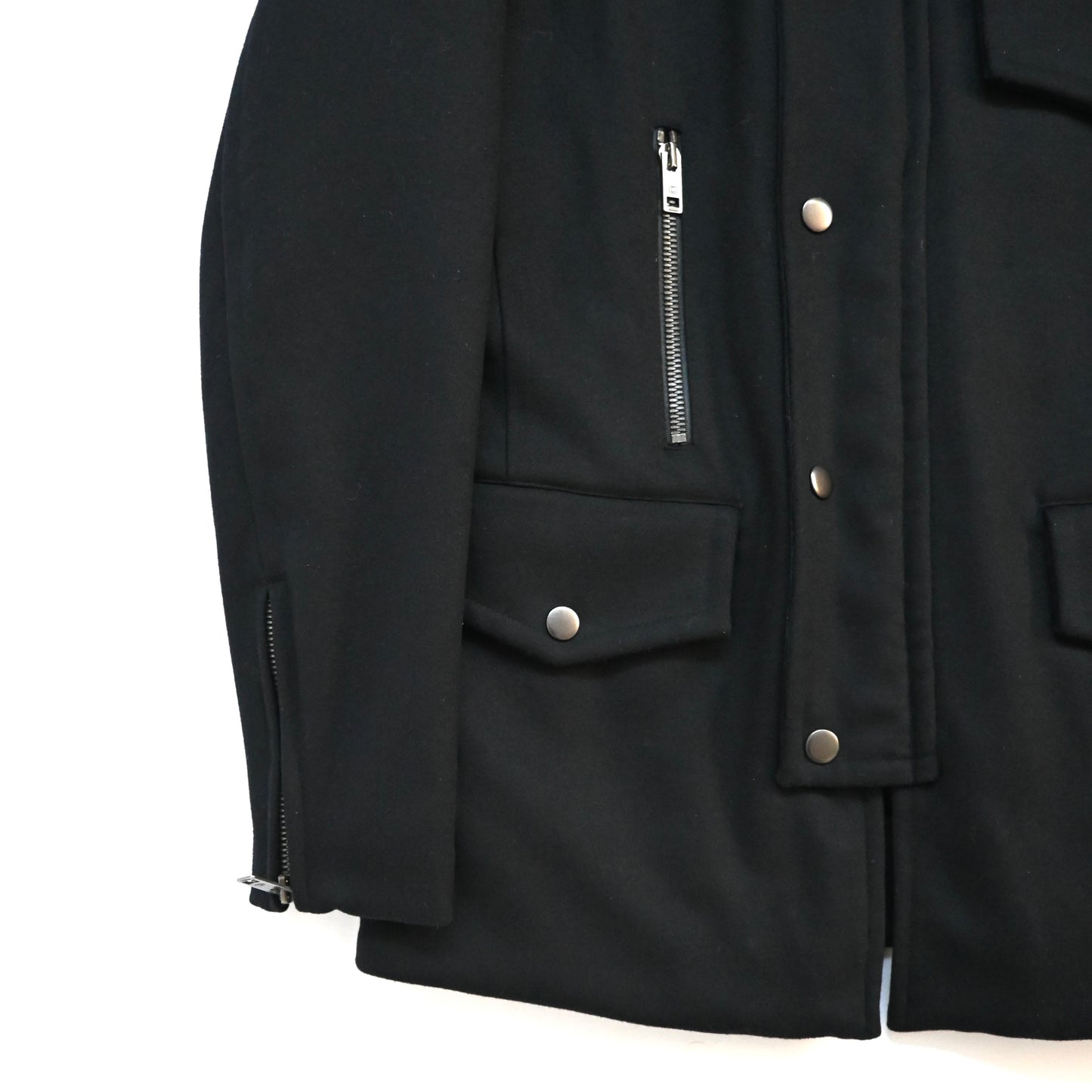 2004aw gucci melton wool half coat 50 by Tom ford