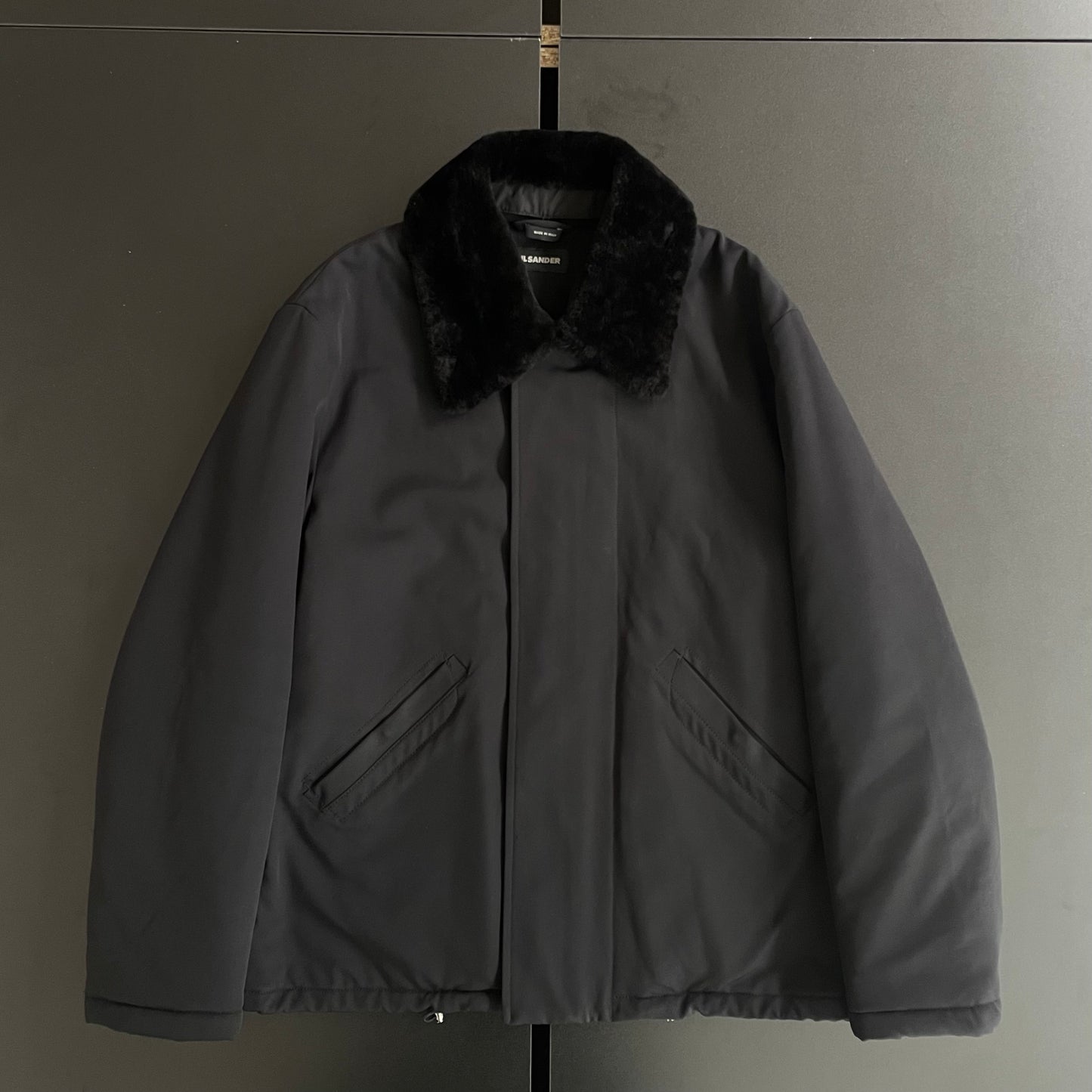 2012aw jil sander fur docking nylon blouson 52 by raf simons