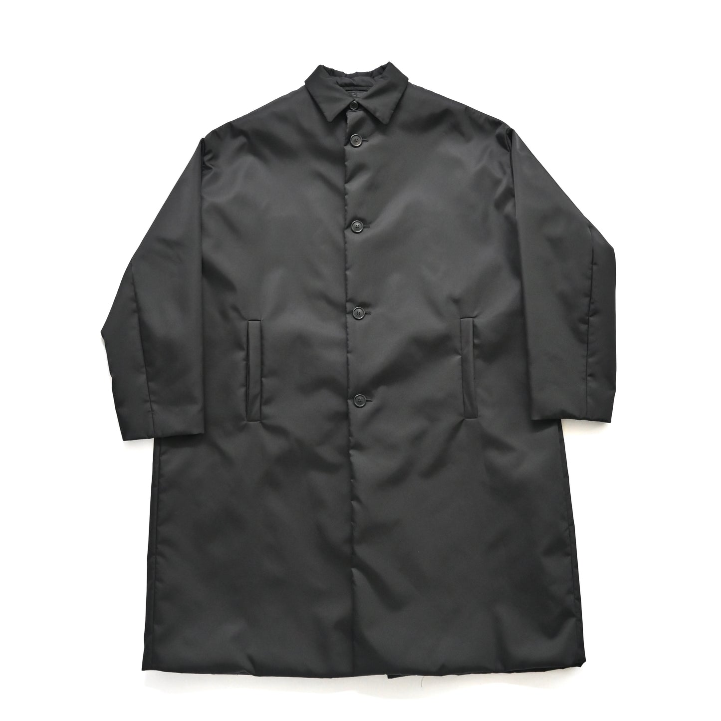 2021aw prada spg891 re nylon long coat L  by raf simons