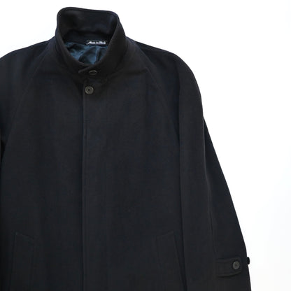 1990s giorgio armani virgin wool long coat 48