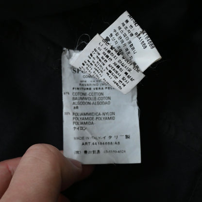 2005aw c.pcompany half leather docking jacket L