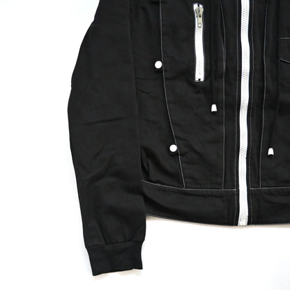 2006ss bernhard willhelm studs cotton bomber jacket 50