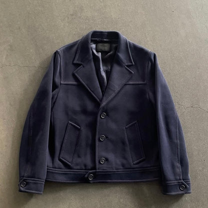 2015ss prada stitch cotton blouson 50