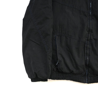 1990s giorgio armani cotton high neck blouson 50