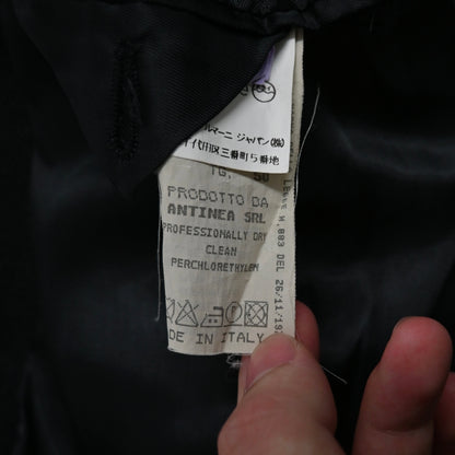 1990s emporio armani wool coat 48