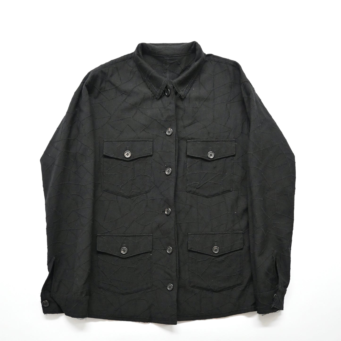 2003ss undercover geometric pattern reversible scab cotton  field jacket L