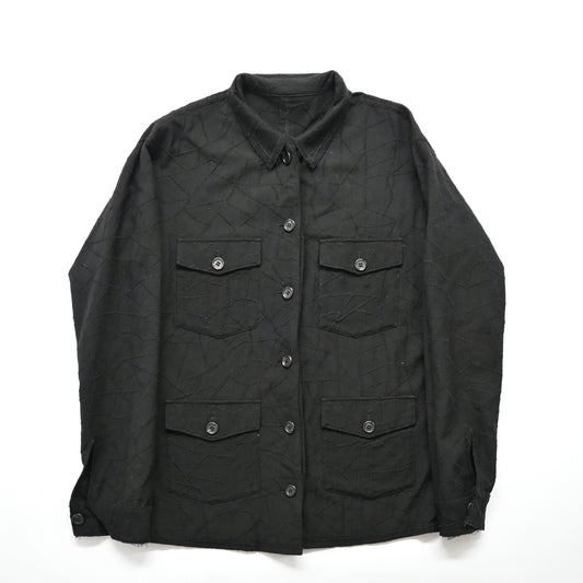 2003ss undercover geometric pattern reversible scab cotton  field jacket L