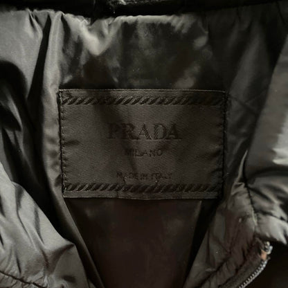 1998aw prada nylon half zip blouson L
