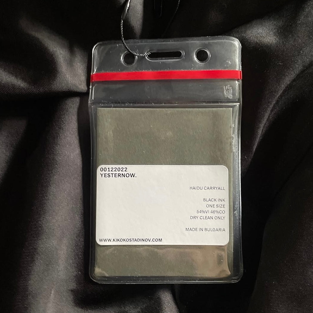 2022ss kiko kostadinov shoulder bag