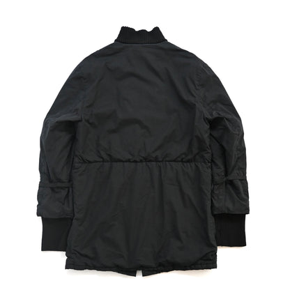 1999aw prada kint docking half coat S